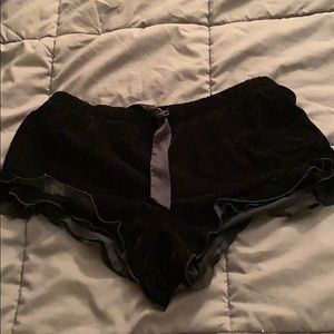 Ruffled bottom PJ shorts from VS